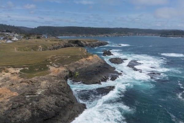 Littoral après la tempête