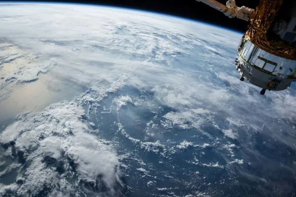 La Terre vue de l'espace depuis un satellite